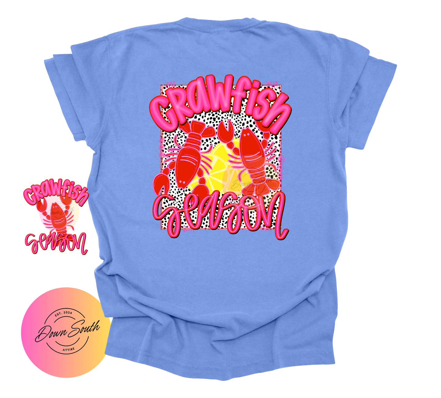 Crawfish season women or kids tee