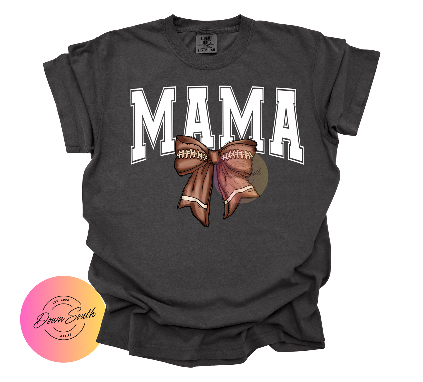 Sports mama bow women’s tee