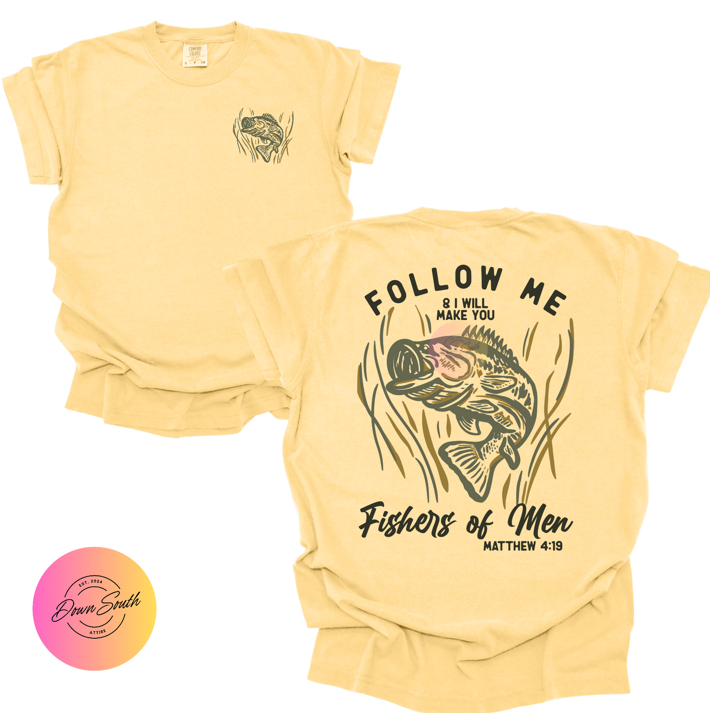 Fishers of men unisex adult or kids tee