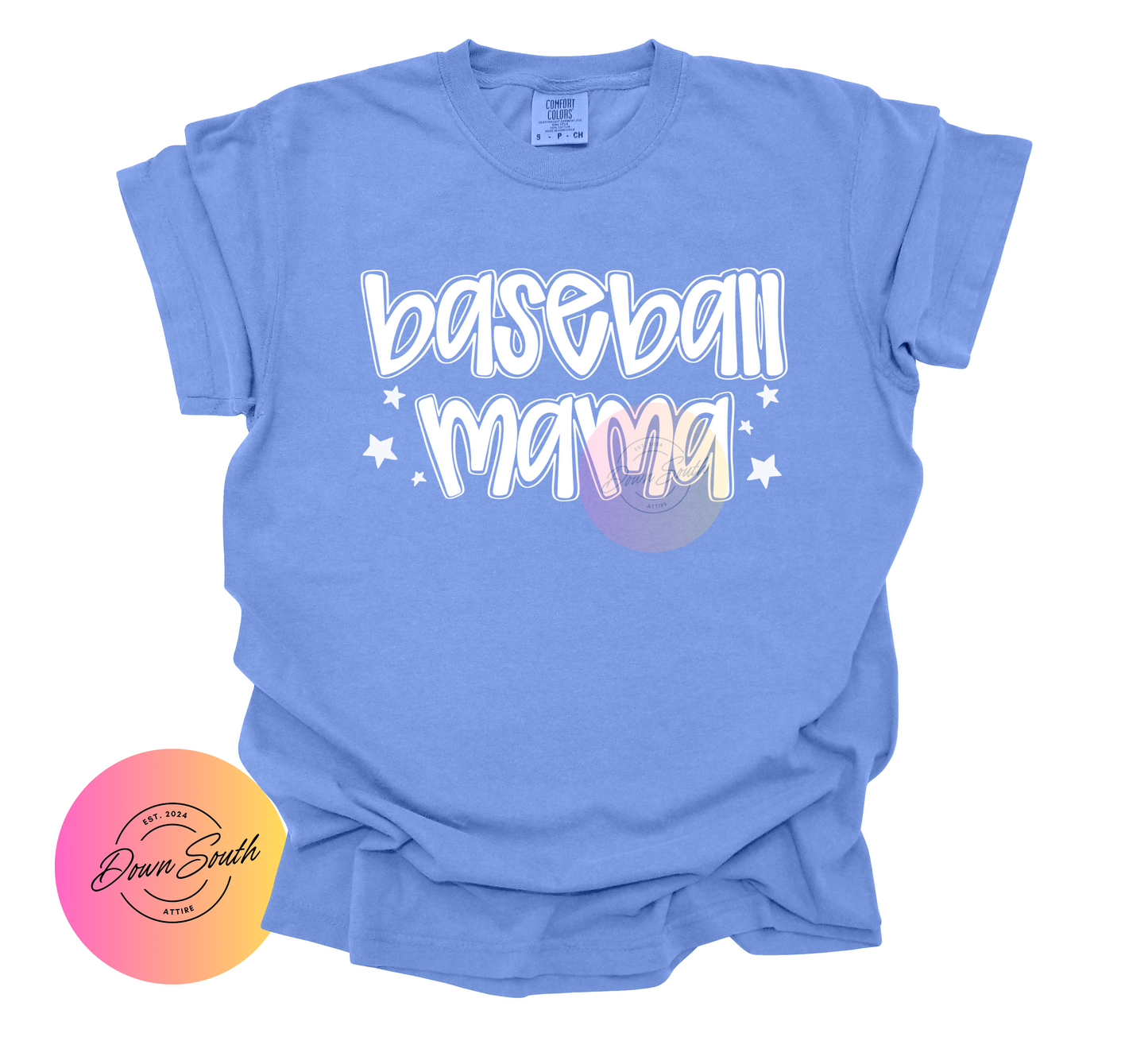 Baseball/softball mama women’s tee