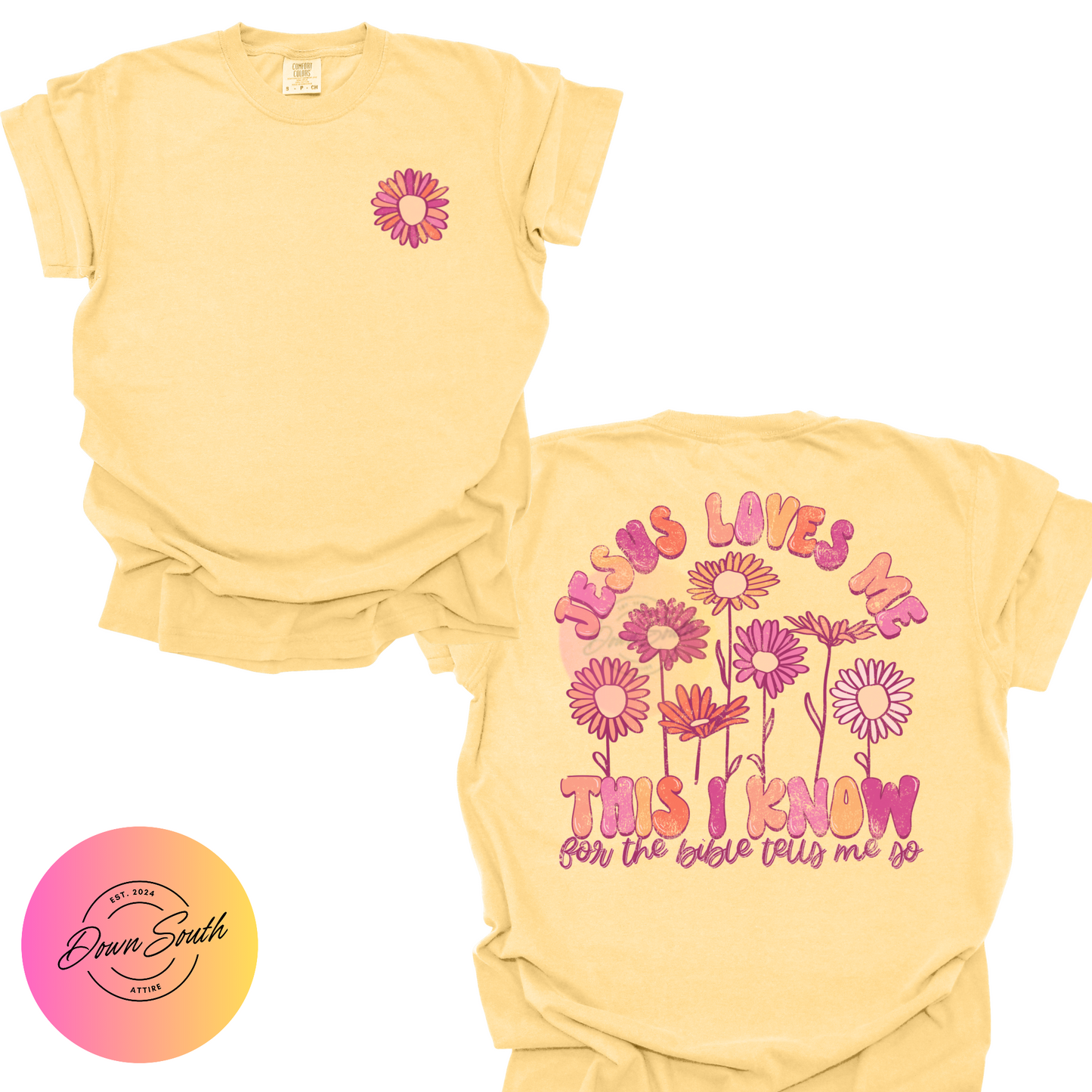 Jesus loves me women or kids tee