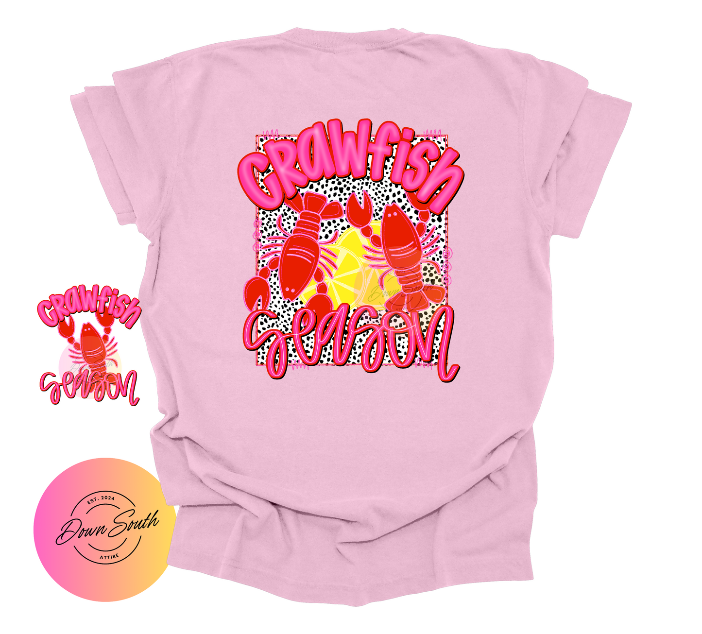 Crawfish season women or kids tee