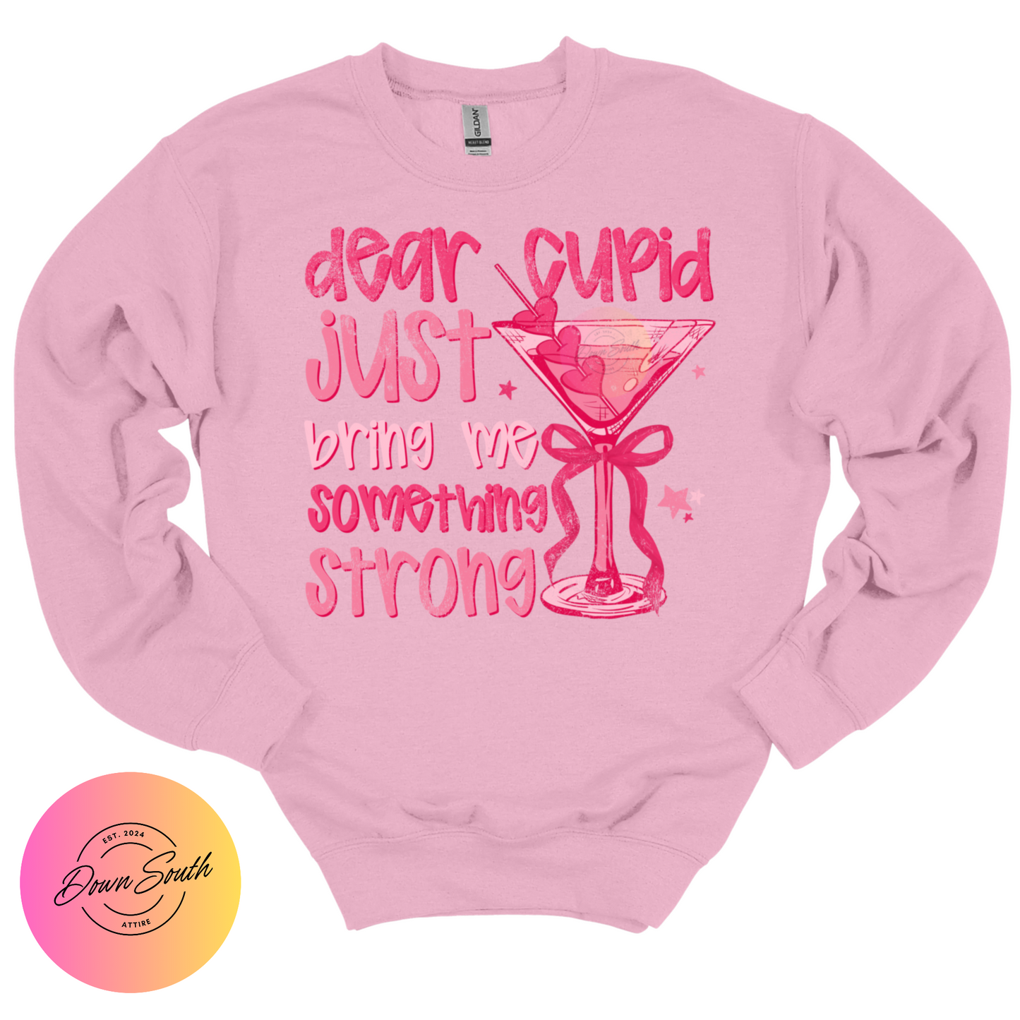 Dear Cupid women’s valentines sweatshirt