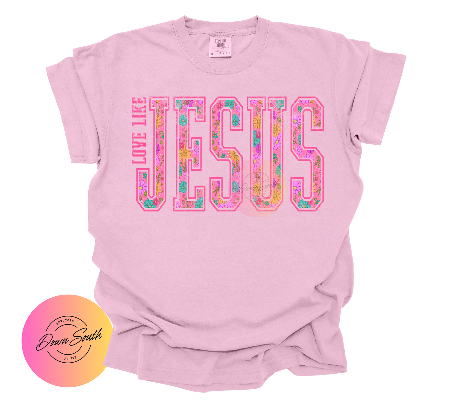 Love like Jesus women or kids tee