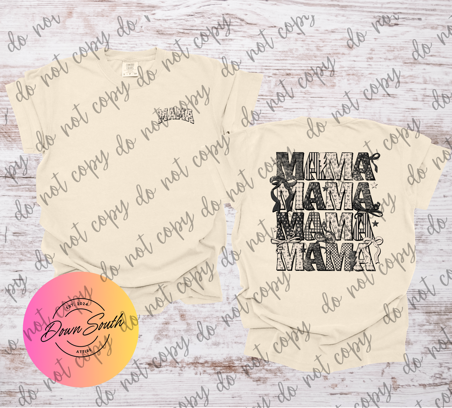 Coquette varsity mama