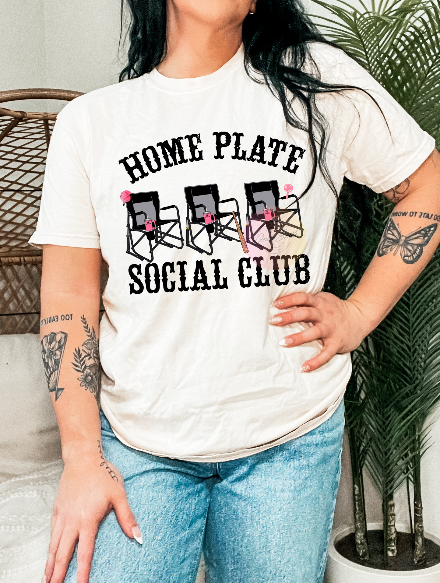 Home plate social club women’s tee