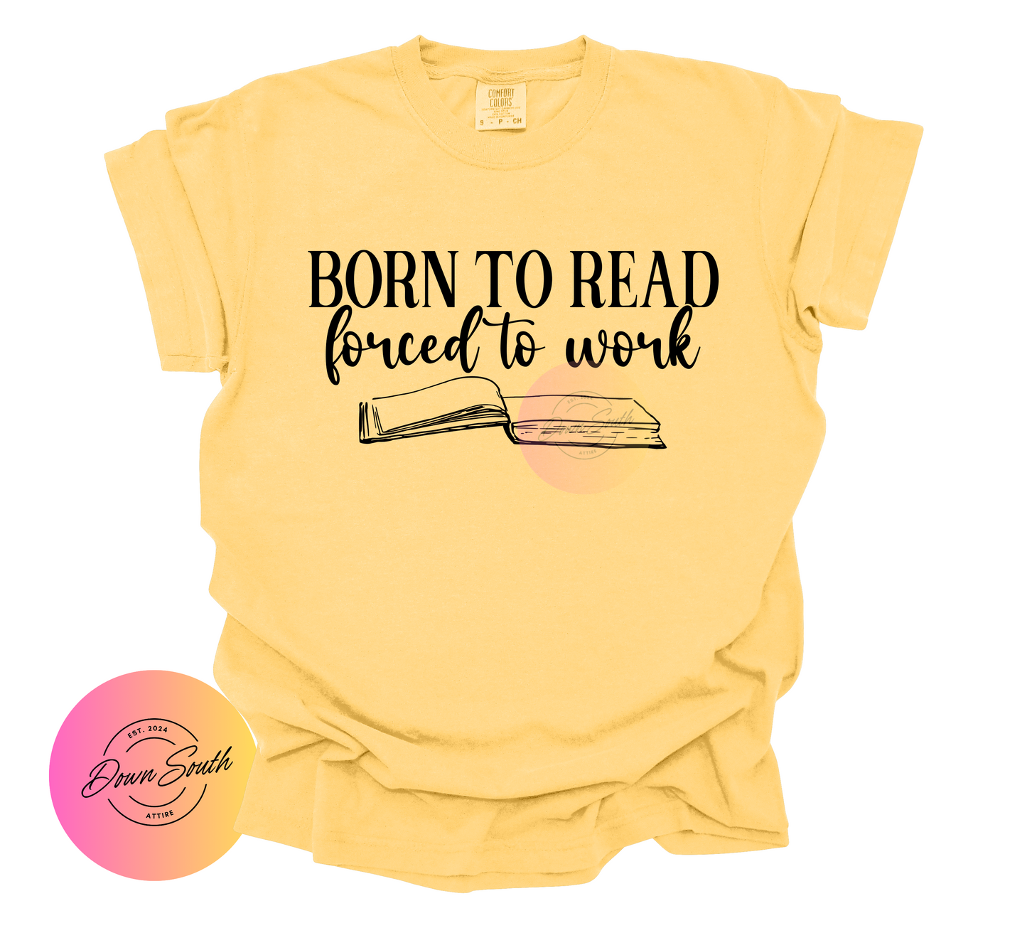 Born to read women’s tee