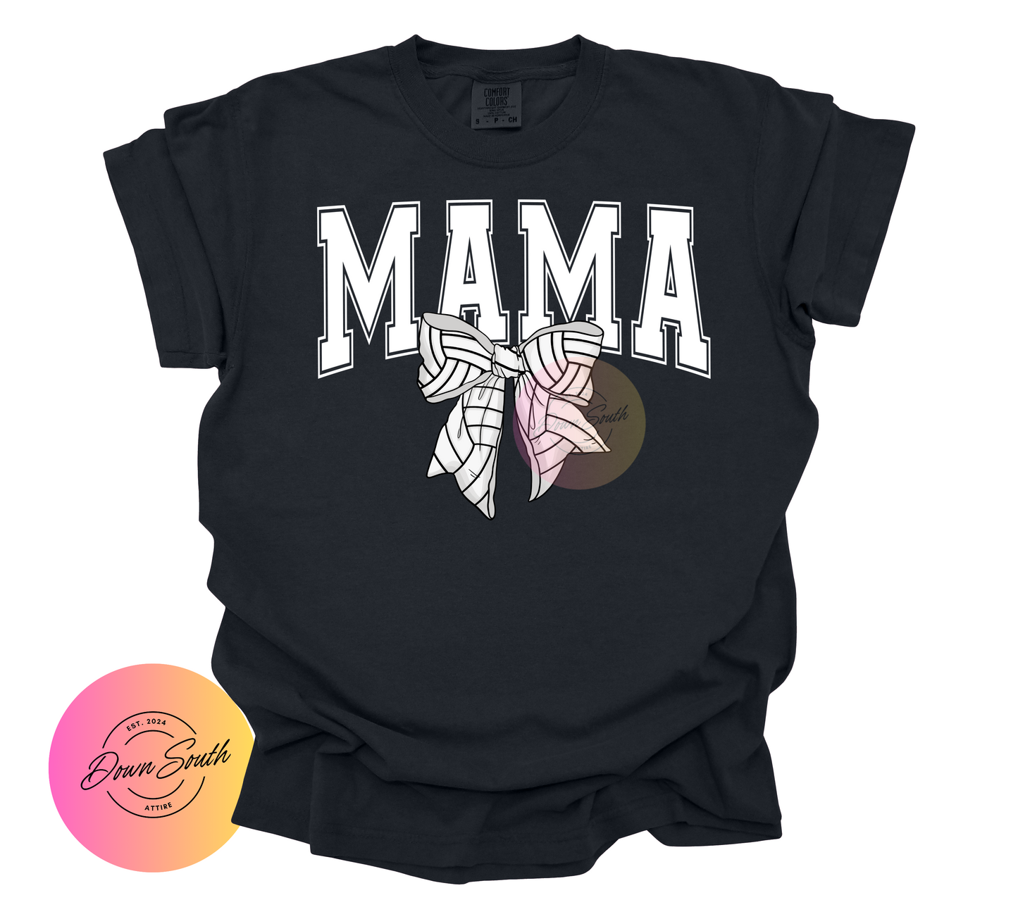 Sports mama bow women’s tee