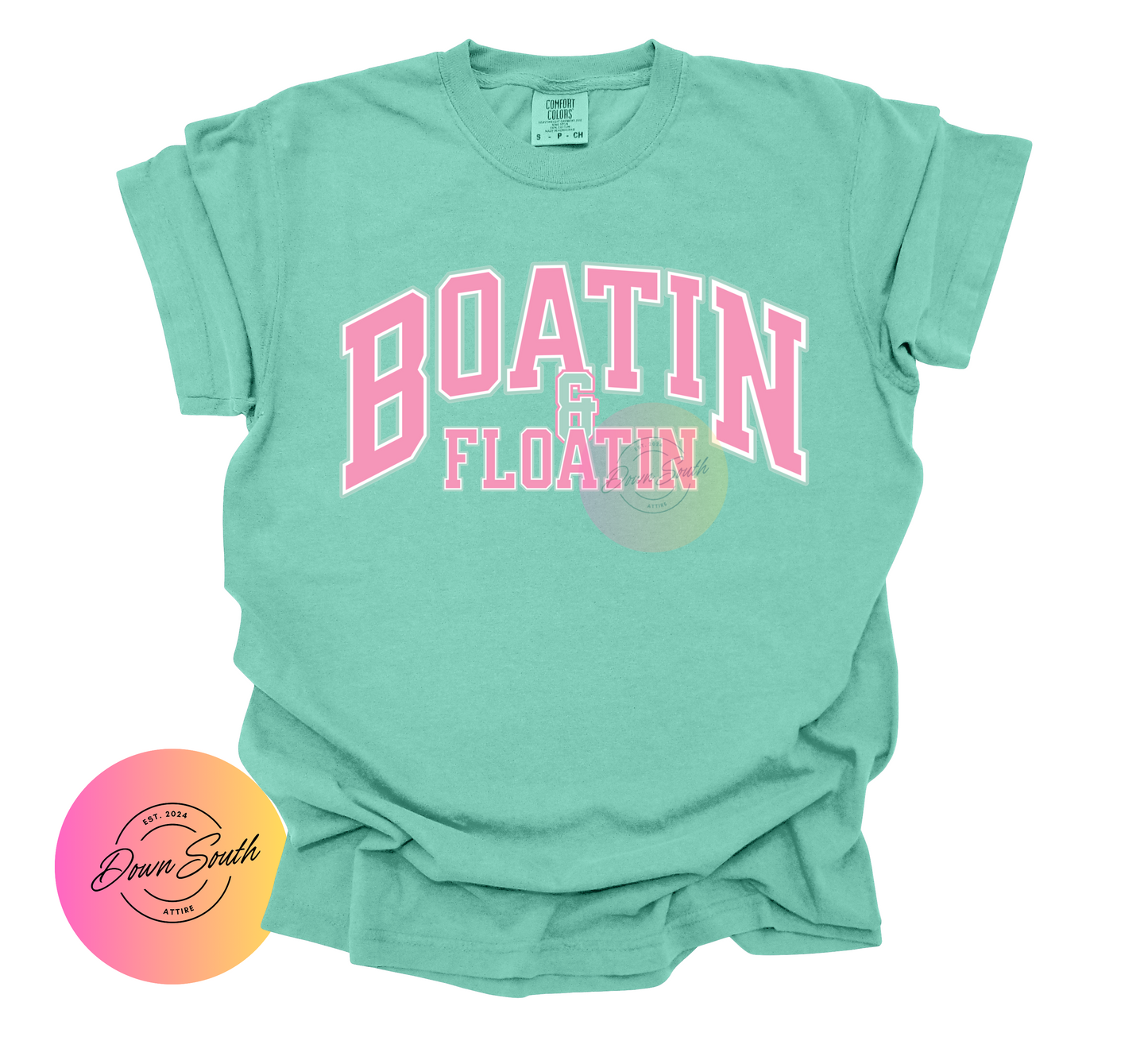 Boatin & floatin women or kids tee