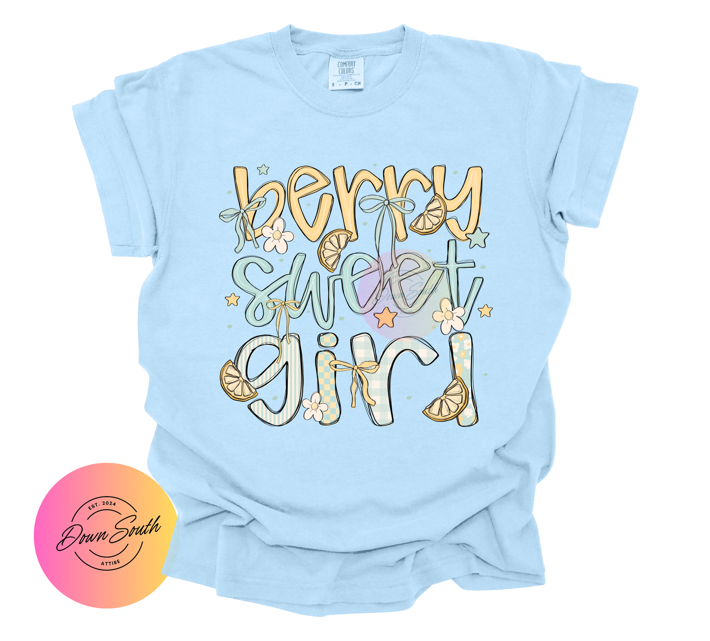Berry sweet girl kids tee