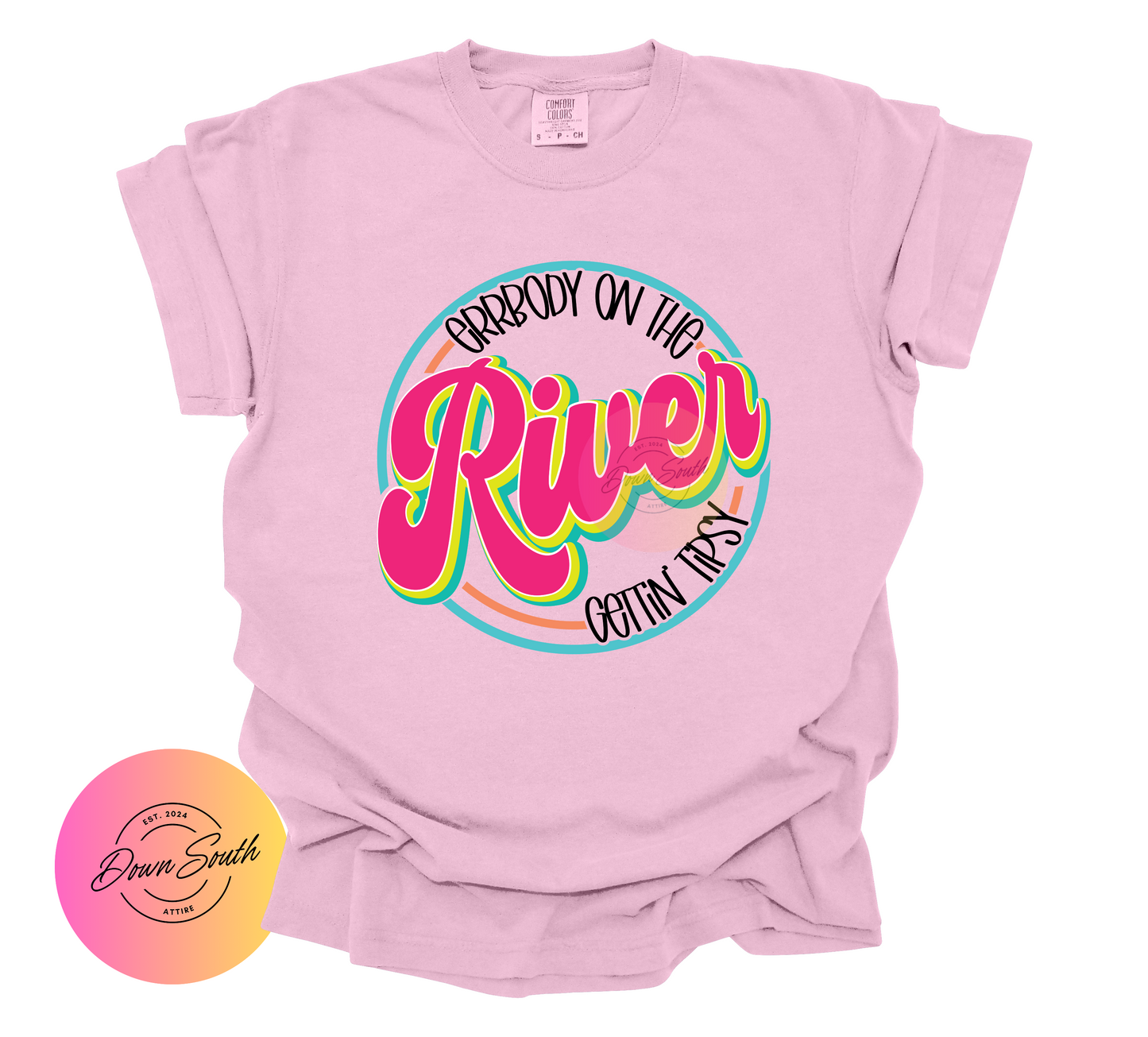 Errbody on the river gettin tipsy women’s tee