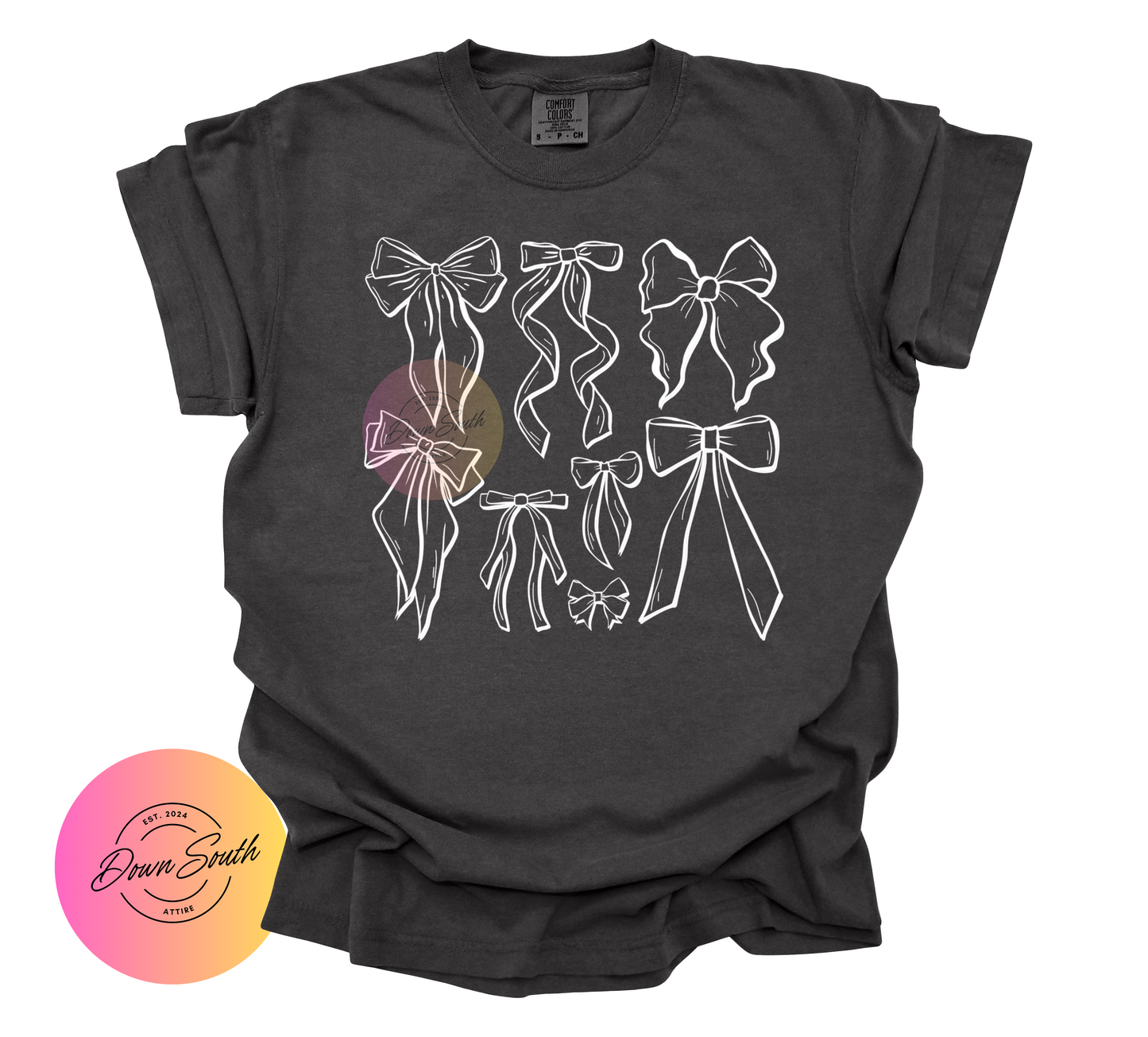 Simple bow women’s or kids tee