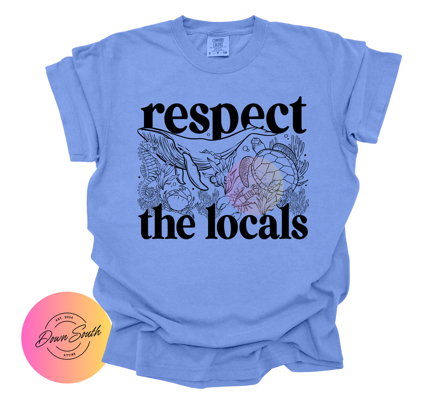 Respect the locals women’s or kids tee