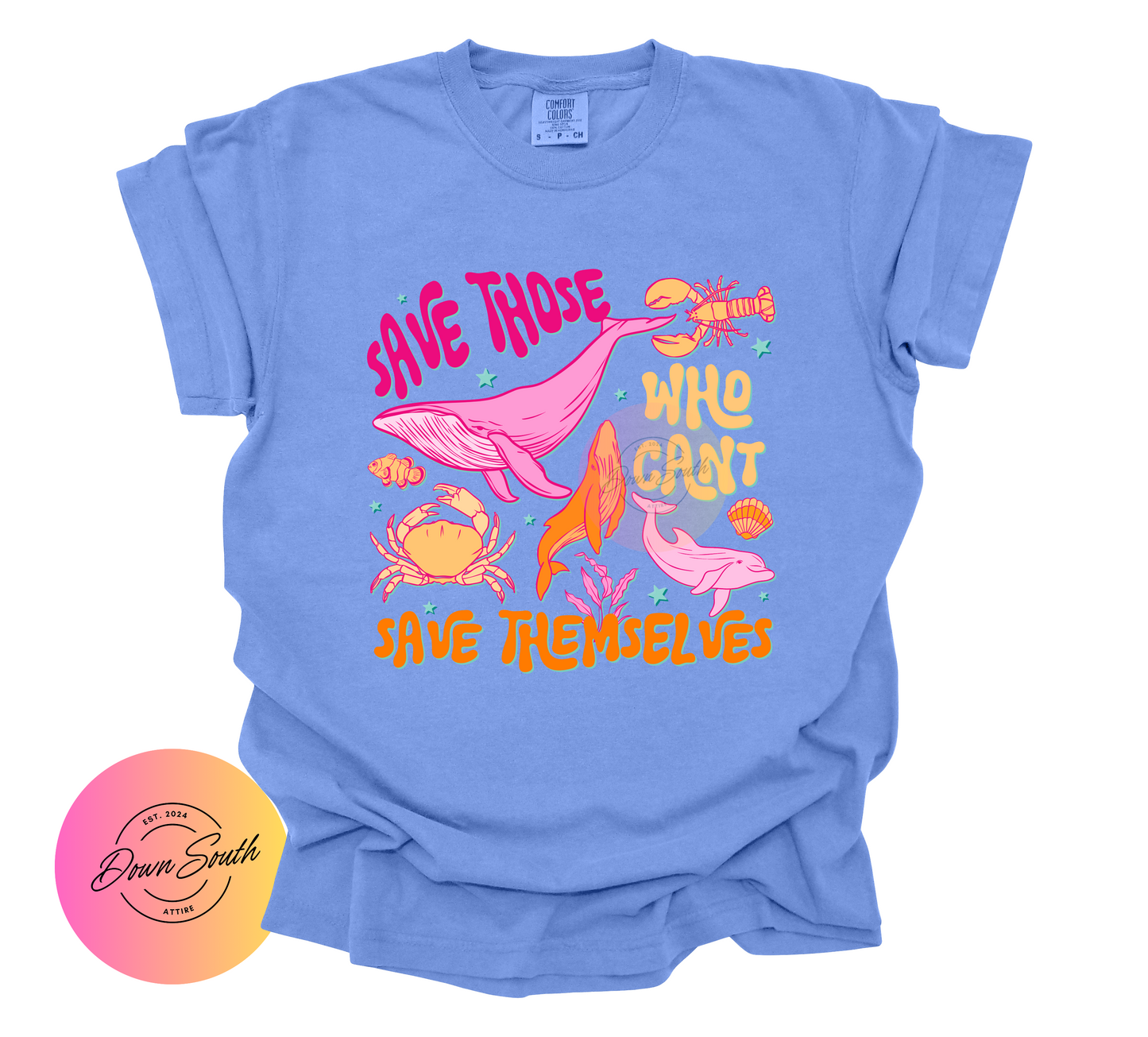 Save those ocean women or kids tee