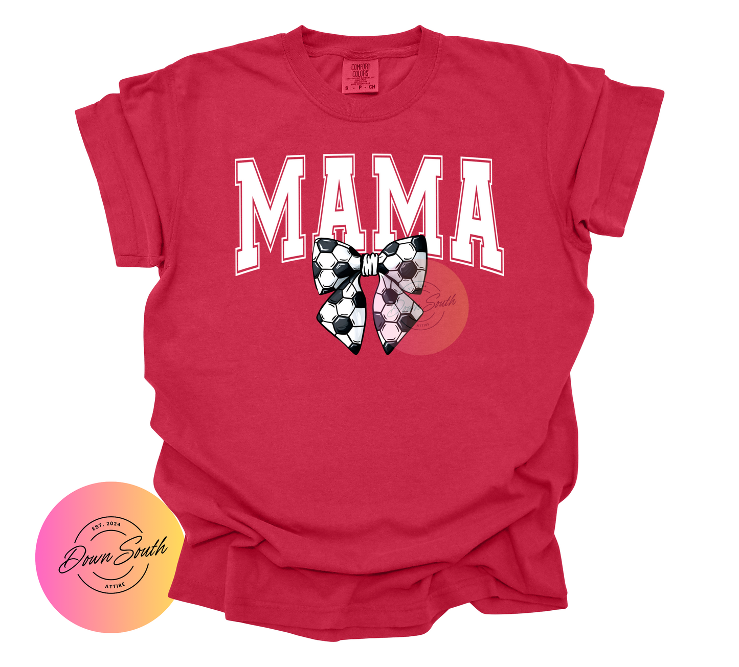 Sports mama bow women’s tee
