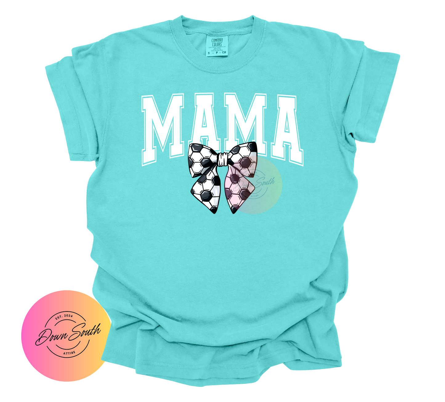 Sports mama bow women’s tee
