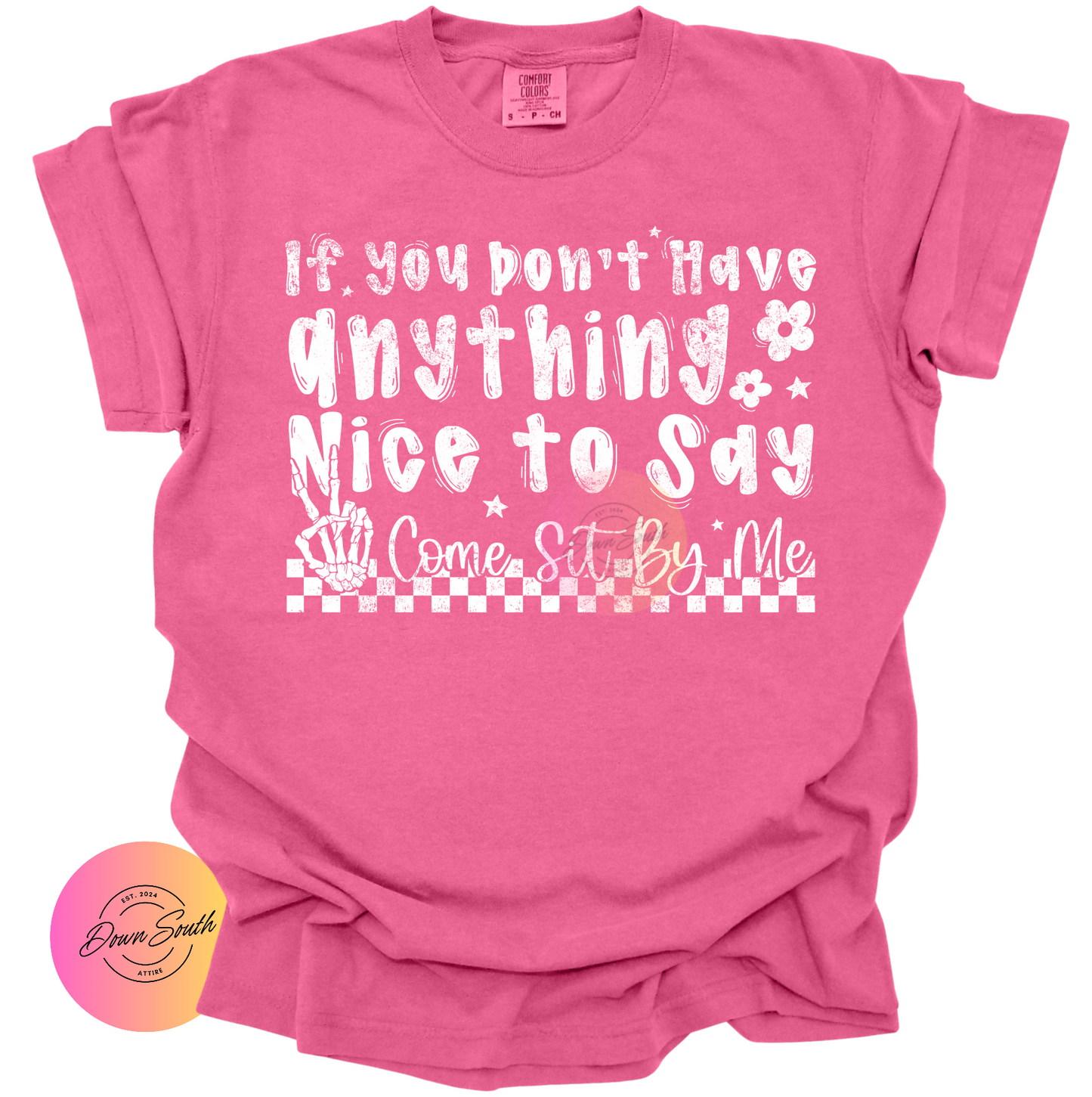 Come sit with me women or kids tee