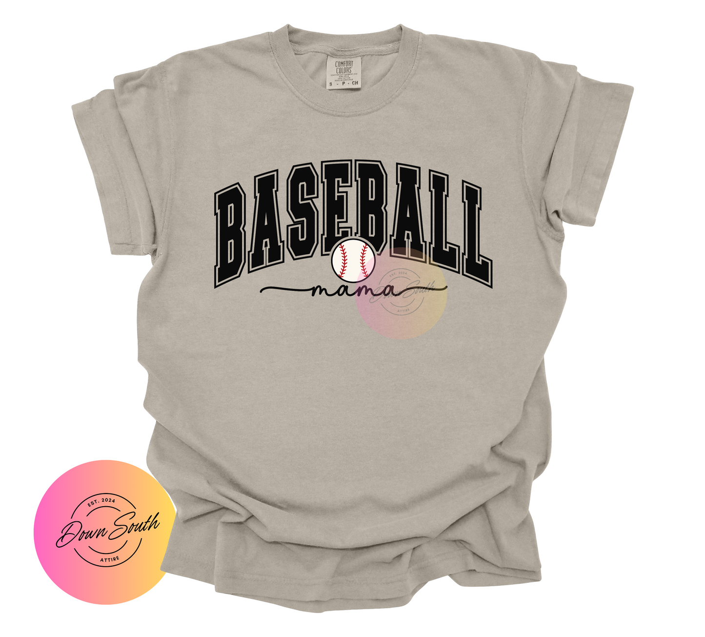 Baseball mama women’s tee