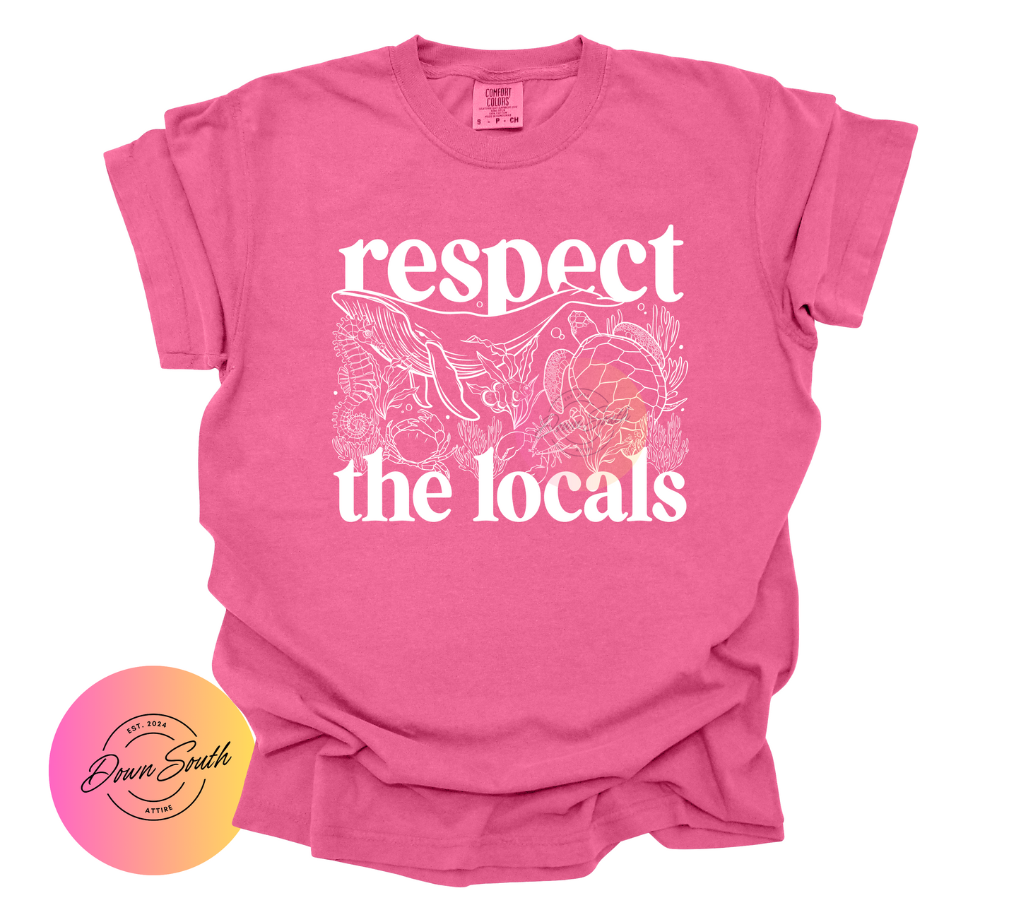 Respect the locals women’s or kids tee