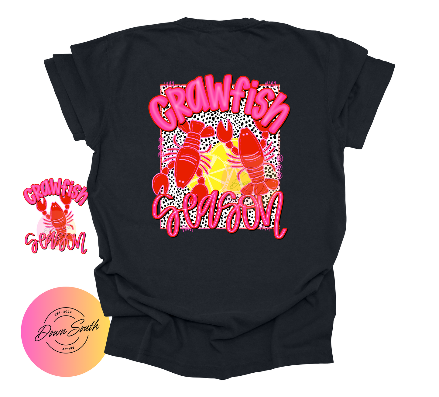 Crawfish season women or kids tee