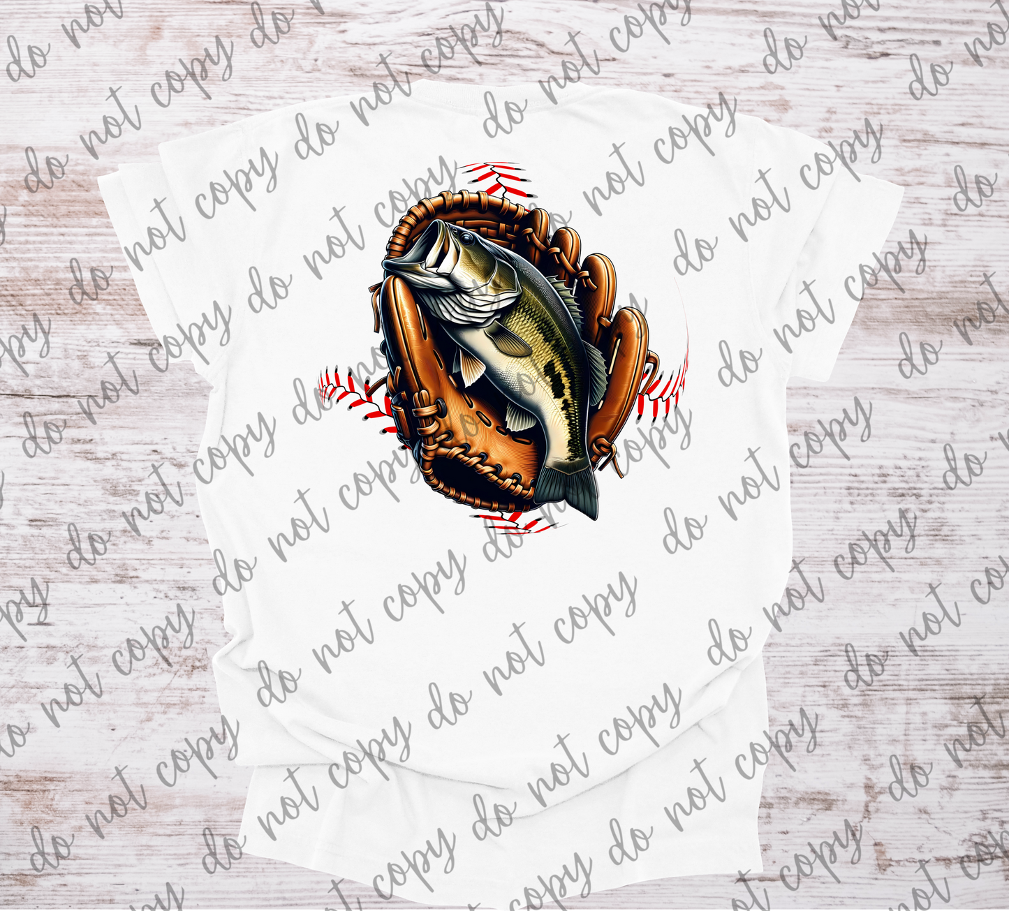 Kids Baseball bass tee