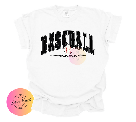 Baseball mama women’s tee