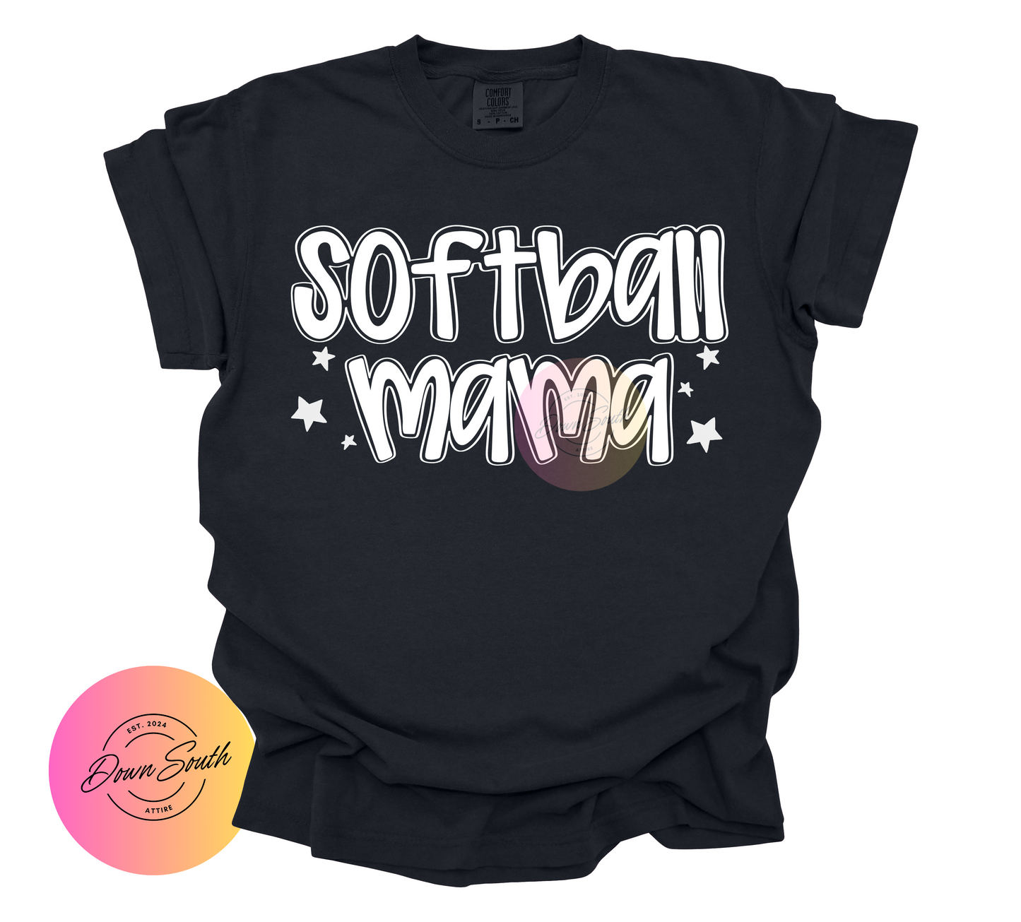 Baseball/softball mama women’s tee