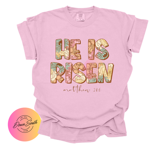 He is risen women or kids tee