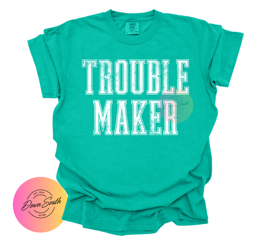 Trouble maker kids tee