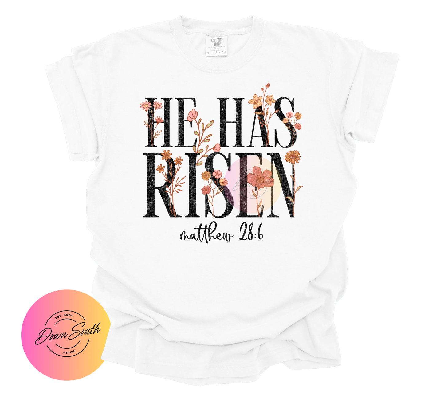 He has risen women or kids tee