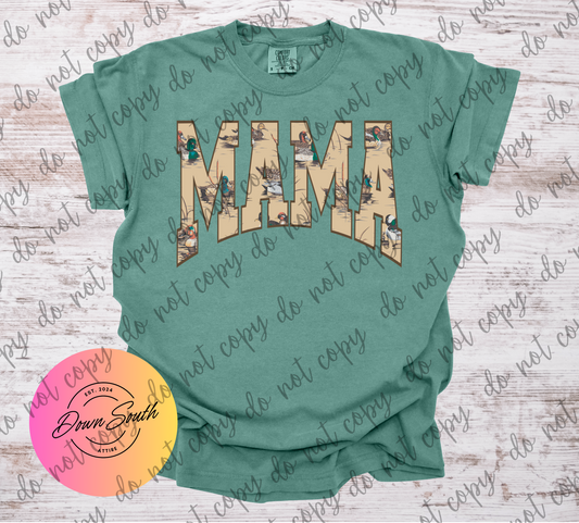 Vintage duck mama