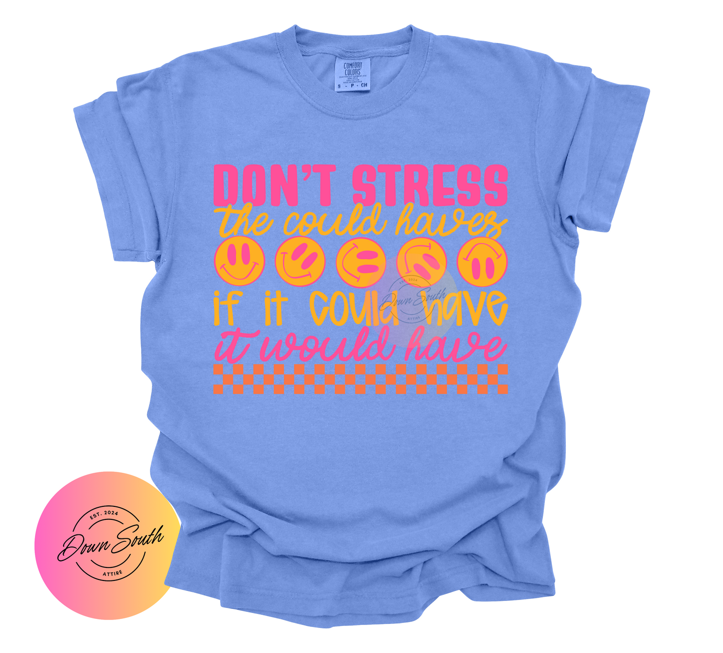 Don’t stress women’s tee