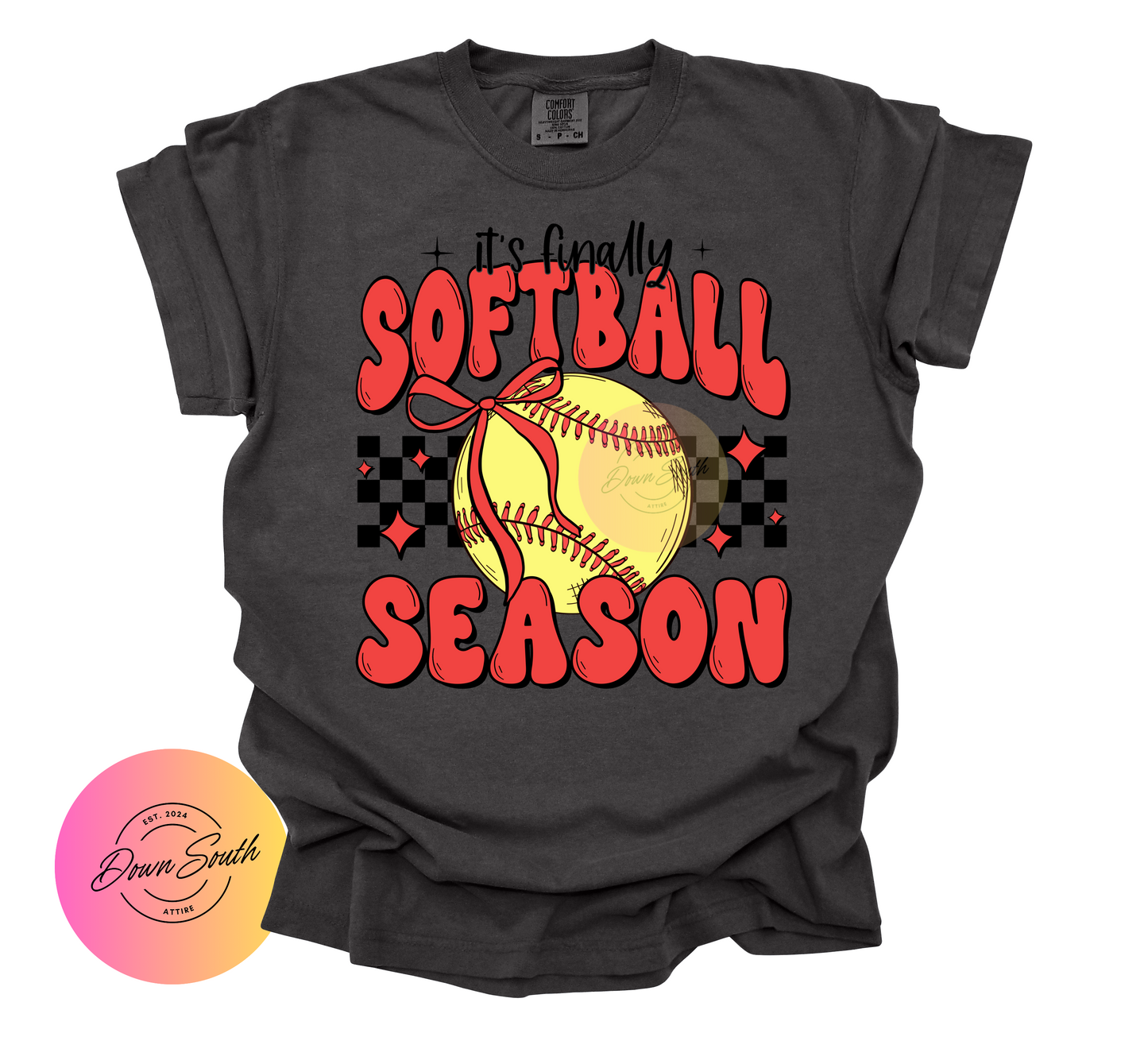 It’s finally softball/baseball season women or kids tee