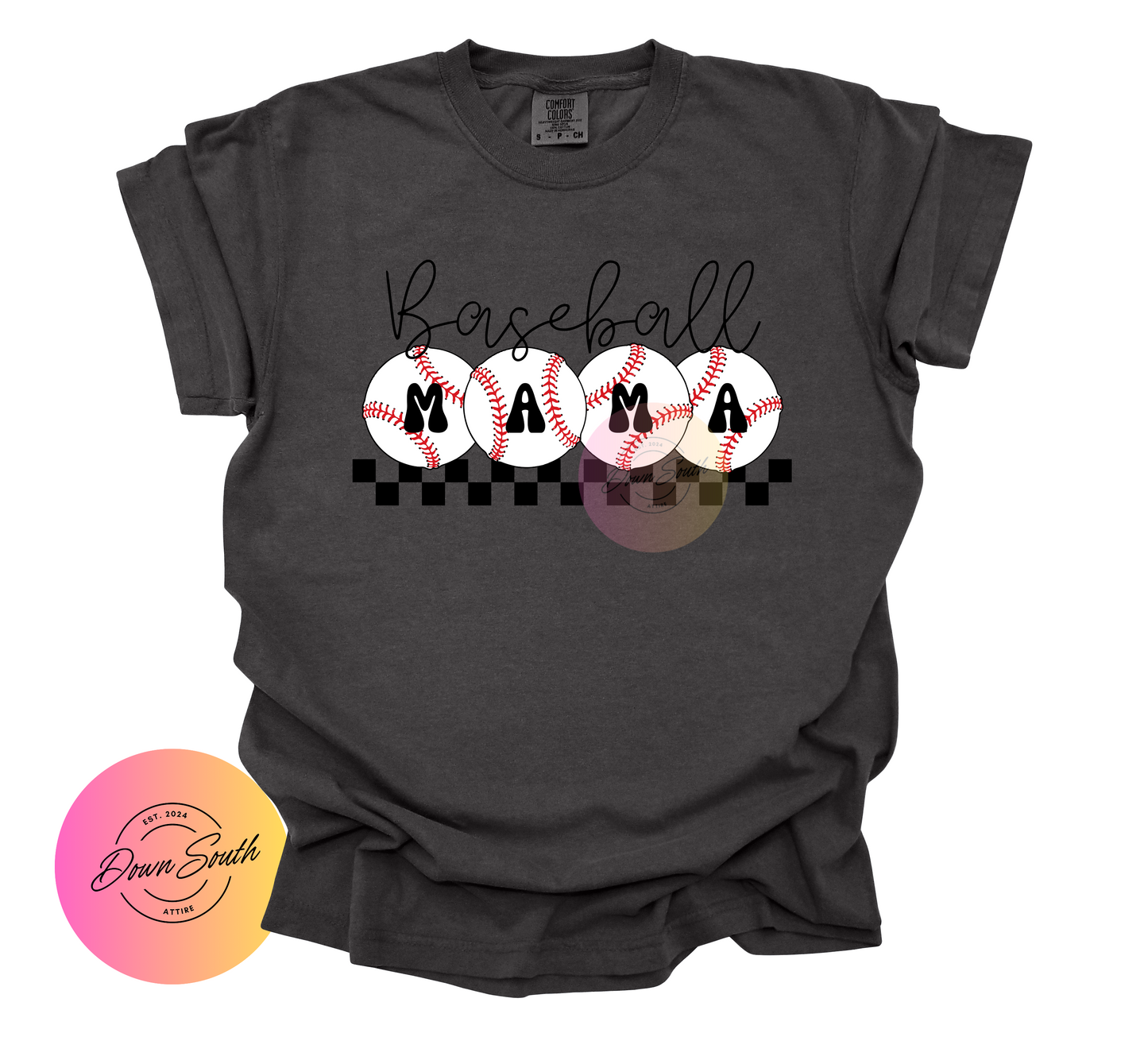 Baseball/softball mama tee