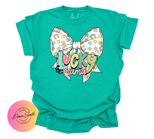 Lucky charm lucky mama tee
