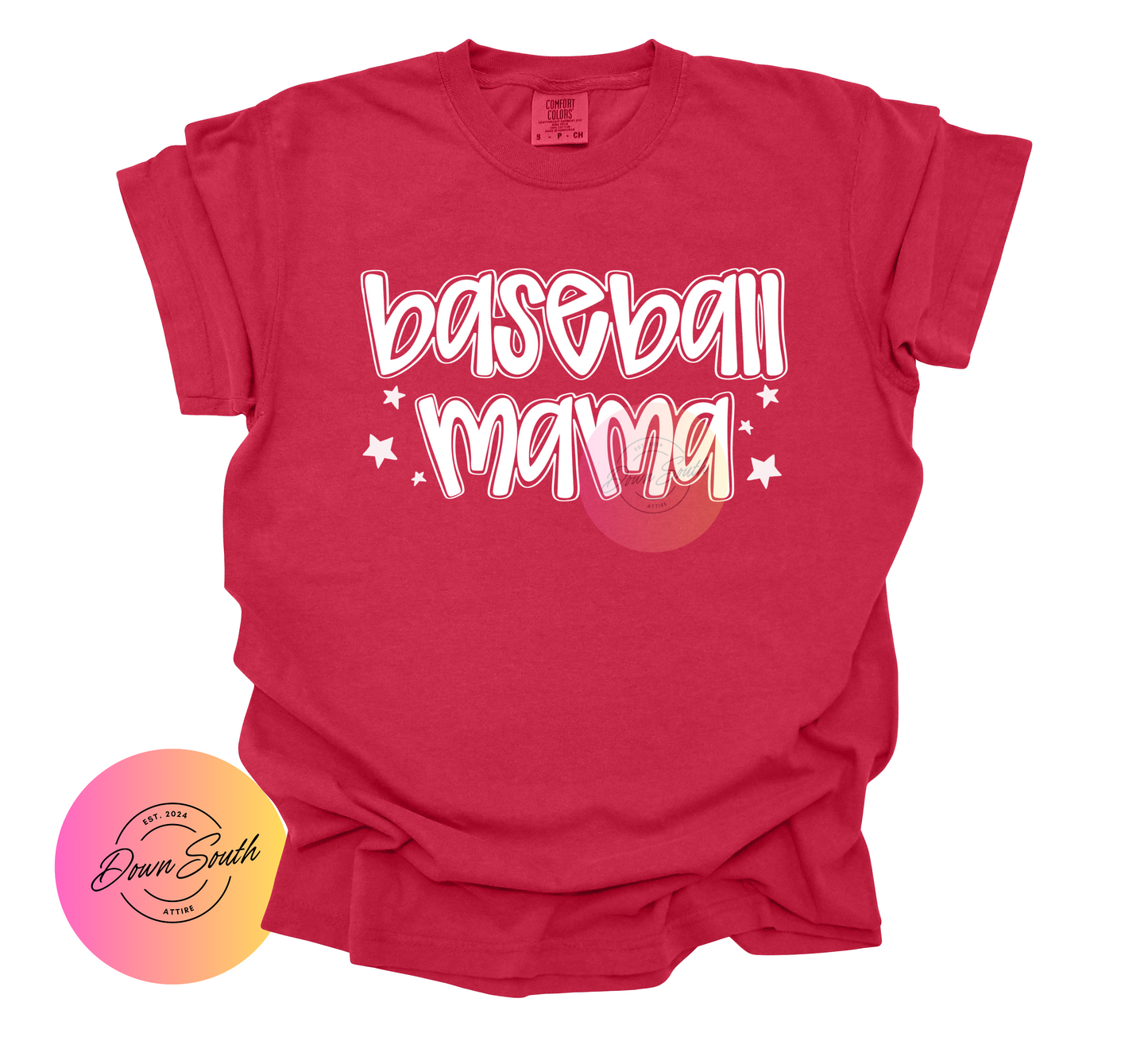 Baseball/softball mama women’s tee