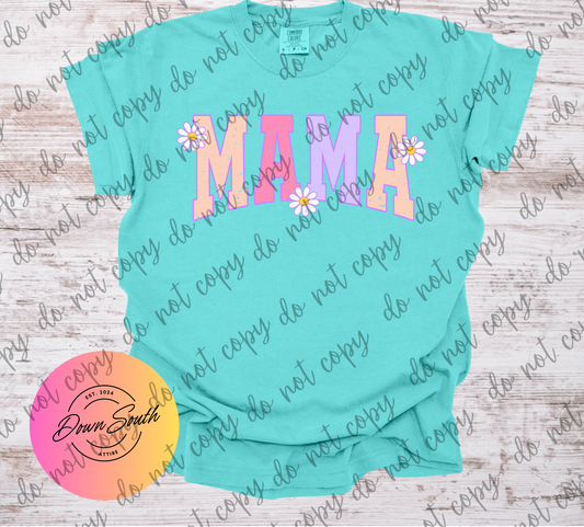 Pastel flower mama
