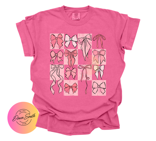 Preppy bow women’s tee