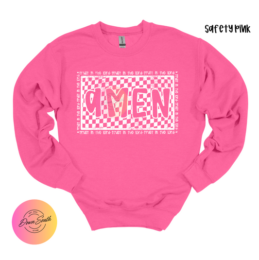Amen women or kids sweatshirt