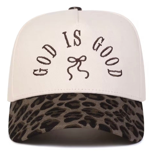 God is good baseball cap