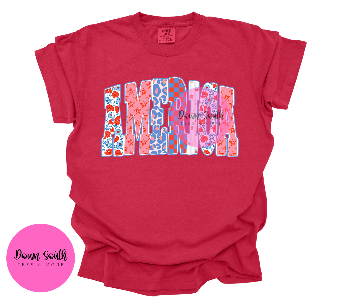 Preppy america tee