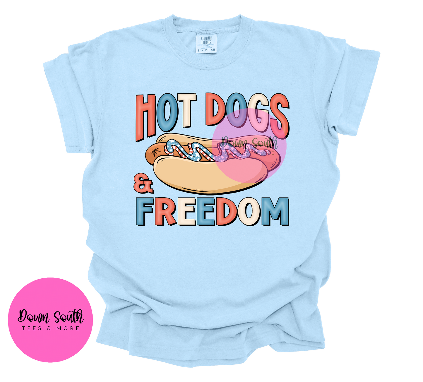 Womens Hot dogs and freedom